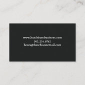 Confetti glitter visitekaartje (Achterkant)