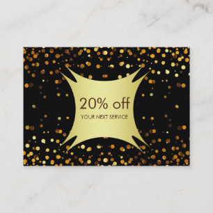 Confetti Gold Coupon Korting Cadeaubon Certificaat