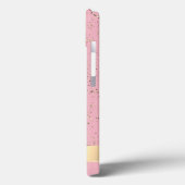 Confetti, Gouden Streep, Metallic Druppende Lippen Case-Mate iPhone Case (Achterkant / Links)