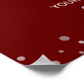 Confetti Graduation Party Welkome Poster (Hoek)