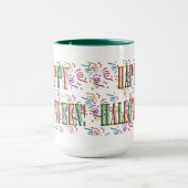 Confetti & Halloween Festival Text Mok (Midden)