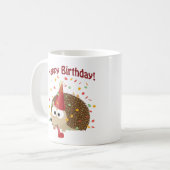 Confetti Happy Birthday Hedegel Koffiemok (Voorkant links)
