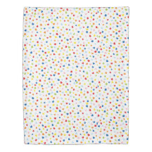 Confetti hart Multi-Color Twin Duvet Hoesje