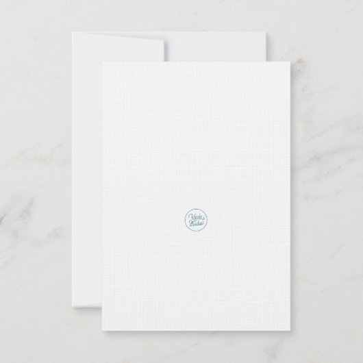 Confetti Hartelijk dank Bedankkaart (Achterkant)