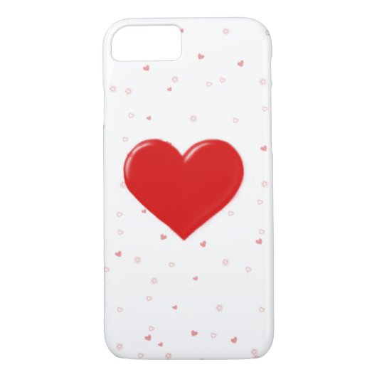 Confetti Heart iPhone Case (Achterkant)