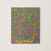 Confetti Hearts Jigzaag Puzzle Legpuzzel (Verticaal)