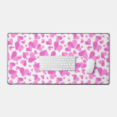 Confetti Hearts Pink Bureaumat (Keyboard & Muis)