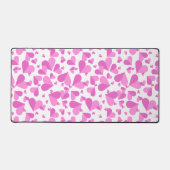 Confetti Hearts Pink Bureaumat (Voorkant)
