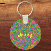 Confetti Hearts Sleutelhanger (Voorkant)