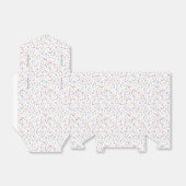 Confetti Hedendaags (Sprinkles) Bedankdoosjes (Uitgevouwen)