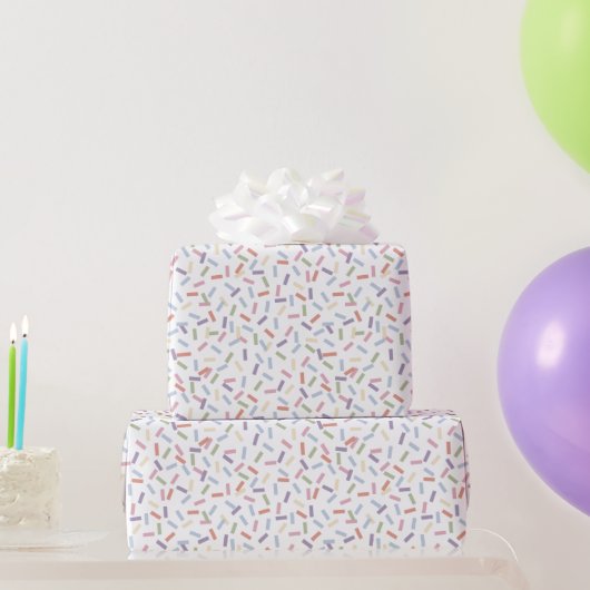 Confetti Hedendaags (Sprinkles) Cadeaupapier (Feestgeschenken)
