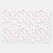 Confetti Hedendaags (Sprinkles) Inpakpapier Vel (Voorkant 3)