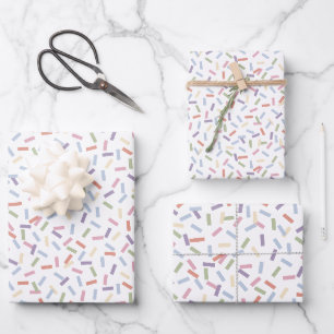 Confetti Hedendaags (Sprinkles) Inpakpapier Vel