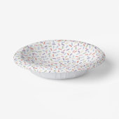 Confetti Hedendaags (Sprinkles) Papieren Kommen (Gebogen)