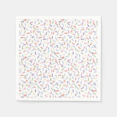 Confetti Hedendaags (Sprinkles) Servet (Voorkant)