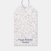 Confetti Hedendaags (Verrassing) Cadeaulabel (Achterkant)