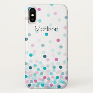 Confetti Hoesje-Mate Barely daar iPhone X Hoesje