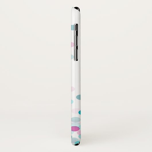 Confetti Hoesje-Mate Barely daar iPhone X Hoesje (Achterkant/links)