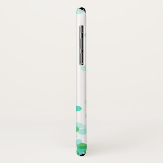 Confetti Hoesje-Mate Barely daar iPhone X Hoesje (Achterkant/links)