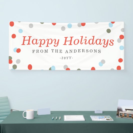 Confetti Holiday Spandoek (Beurs)