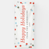 Confetti Holiday Spandoek (Verticaal)