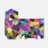 Confetti in Jewel Tones Bedankdoosjes (Uitgevouwen)