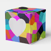 Confetti in Jewel Tones Bedankdoosjes (Voorkant Zijde)
