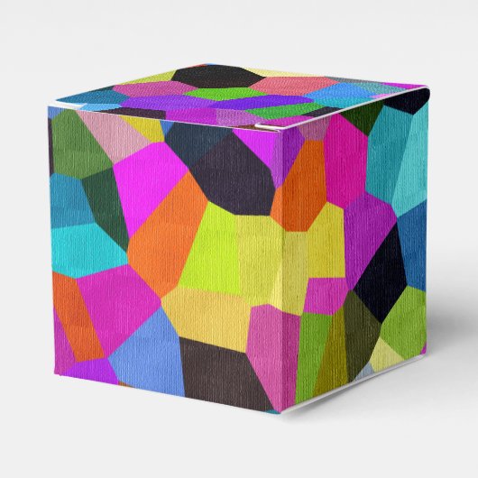Confetti in Jewel Tones Bedankdoosjes (Voorkant Zijde)
