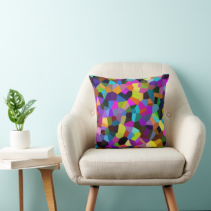 Confetti in Jewel Tones Kussen
