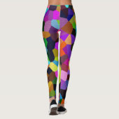 Confetti in Jewel Tones Leggings (Achterkant)
