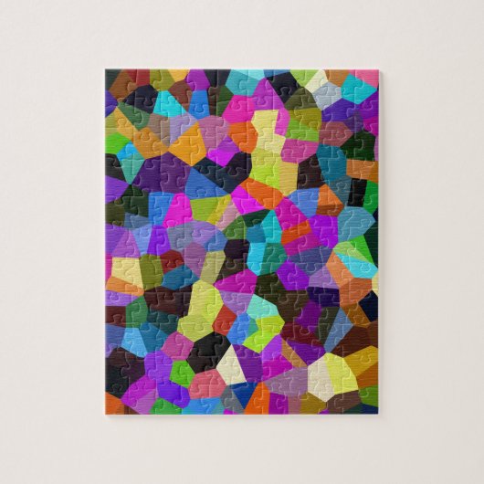 Confetti in Jewel Tones Legpuzzel (Verticaal)
