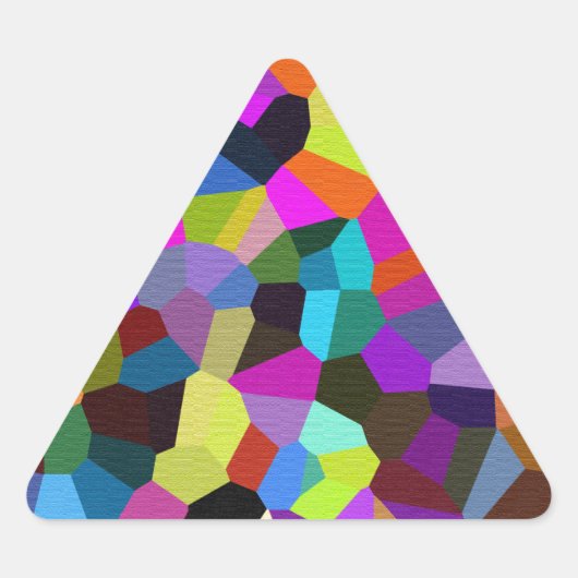 Confetti in Jewel Tones Sticker (Voorkant)