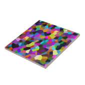 Confetti in Jewel Tones Tegeltje (Zijkant)