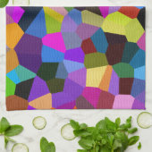Confetti in Jewel Tones Theedoek (Gevouwen)