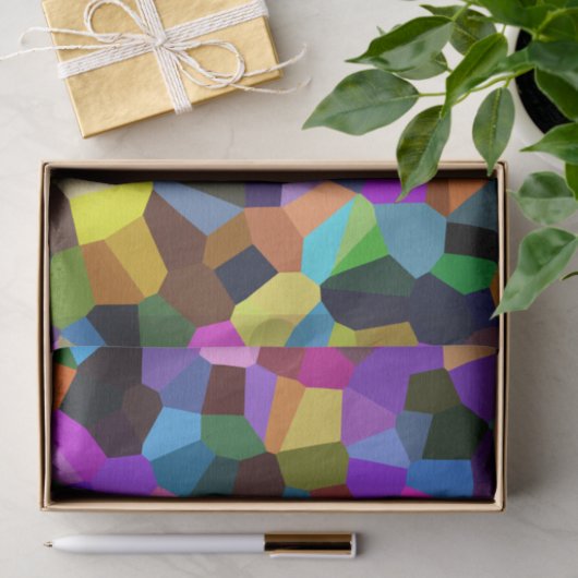 Confetti in Jewel Tones Tissuepapier (Geschenk)