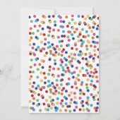 Confetti Kaart (Achterkant)