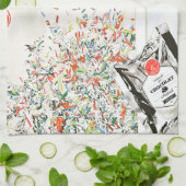 Confetti Keukenhanddoek (Gevouwen)