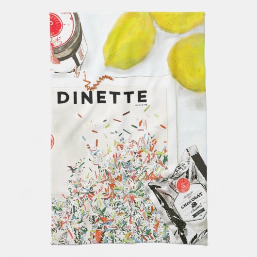 Confetti Keukenhanddoek (Verticaal)