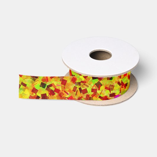 Confetti 'kijk'-lint satijnen lint (Spoel)
