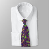Confetti Kings Mardi Gras Tie Stropdas (Gebonden)
