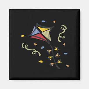 Confetti Kite Magneet