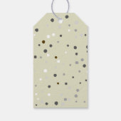 Confetti Klei in Groen Cadeaulabel (Achterkant)