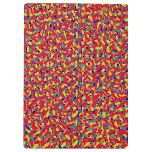 Confetti Klembord (Achterkant)