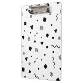 Confetti-klembord met patroon klembord (Links)