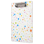 Confetti-klembord met patroon klembord (Links)