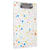 Confetti-klembord met patroon klembord (Rechts)