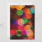 Confetti Kleurrijke Sparkle 78ste verjaardag Kaart (Achterkant)