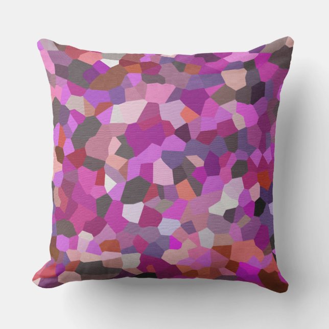 Confetti Magenta Mind Buitenkussen (Voorkant)