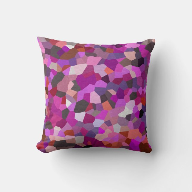 Confetti Magenta Mind Kussen (Voorkant)