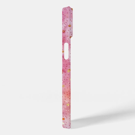 Confetti Magic Monogram Initiaal Aangepast Case-Mate iPhone Case (Achterkant / Rechts)